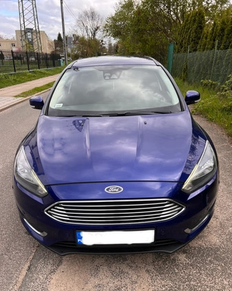 Ford Focus cena 42900 przebieg: 186100, rok produkcji 2017 z Gdańsk małe 191